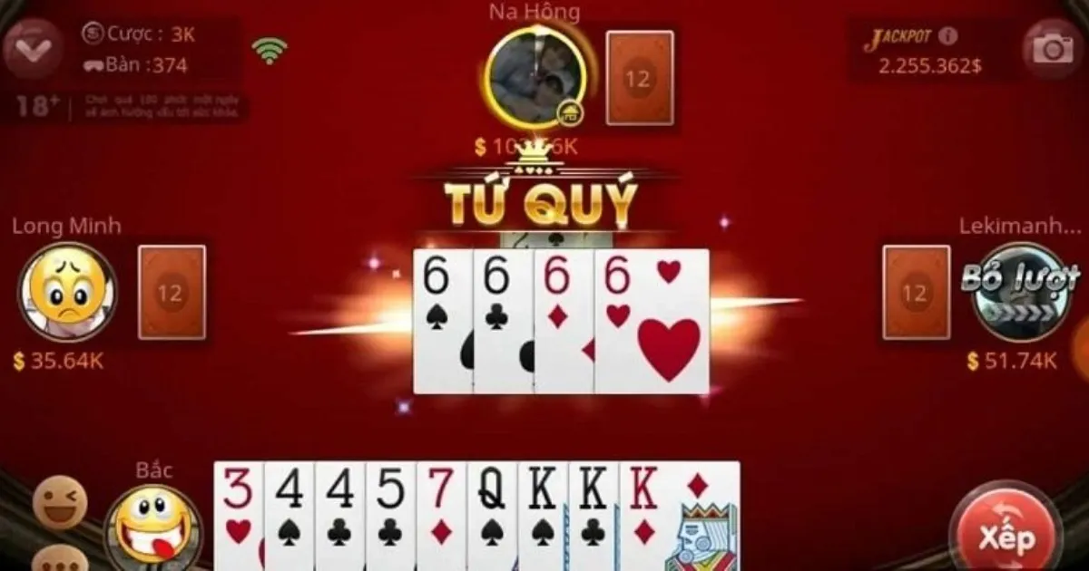 Chiến Thuật Thủ 2 Trong Tiến Lên 4 Người